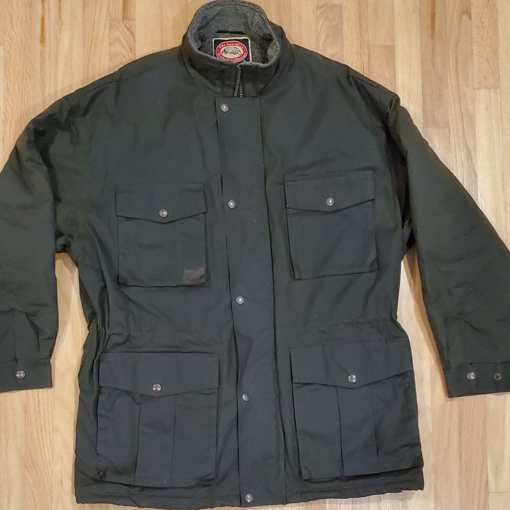 Australian Outback Waxed Cotton JacketVintage Gem